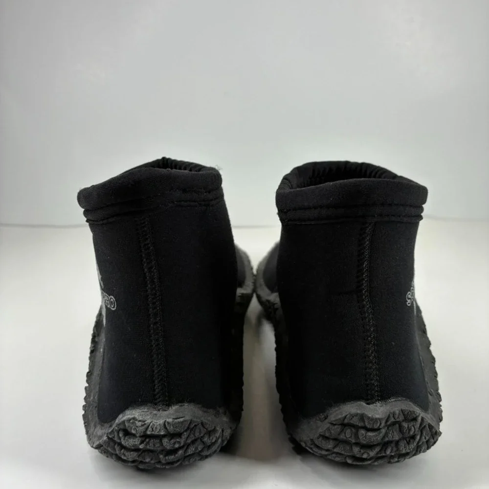 SCUBAPRO Delta Short 3 Men's US 8 Black Neoprene Slip-On Dive Boots Wetsuit Shoe